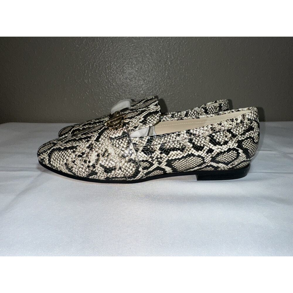 Cole Haan Modern Classics Bit Loafer Snakeskin Embossed In Python Rama 9B New - Picture 2 of 10